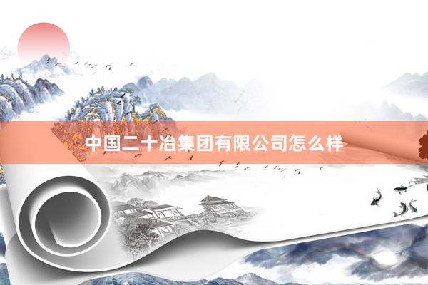 中国二十冶集团有限公司怎么样